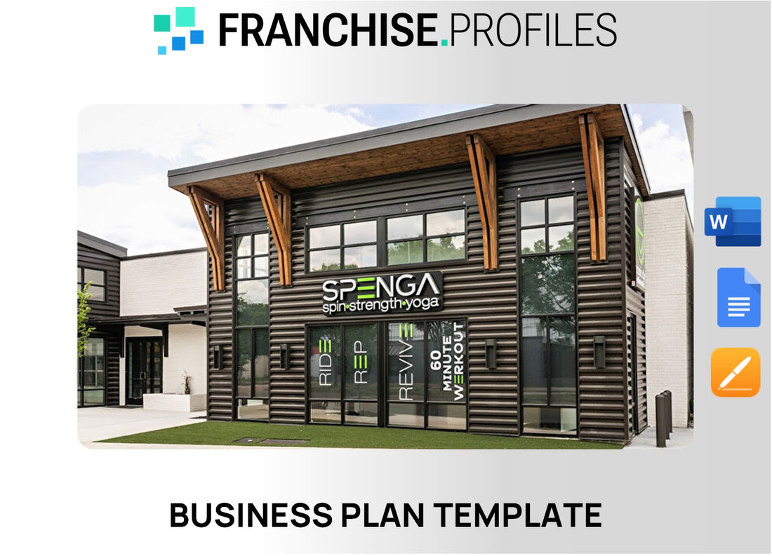 Spenga Franchise Business Plan Template
