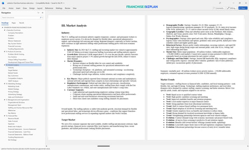 spherion franchise business plan 3
