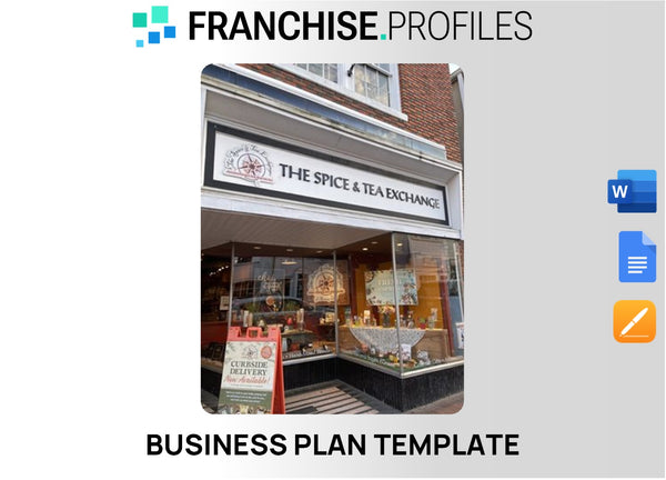 The Spice & Tea Exchange Franchise Business Plan Template