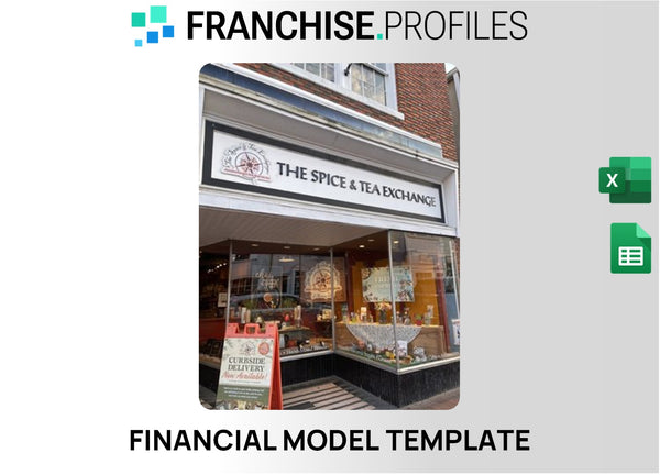 The Spice & Tea Exchange Franchise Financial Model Template