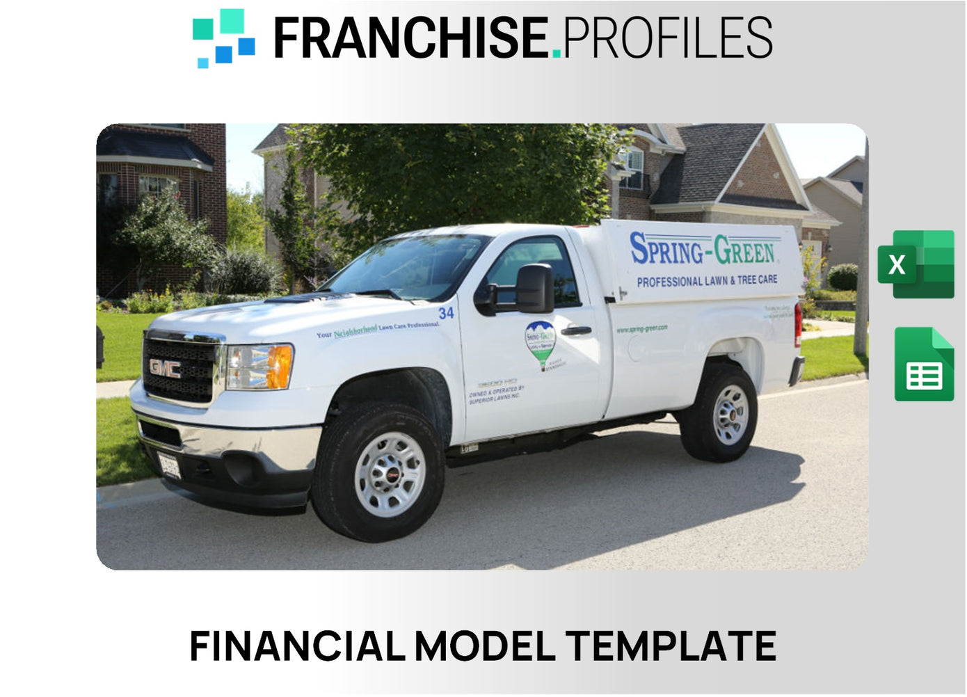 Spring-Green Franchise Financial Model Template