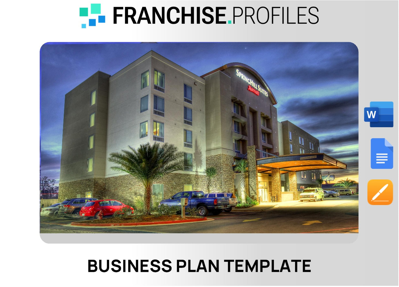 SpringHill Suites Franchise Business Plan Template