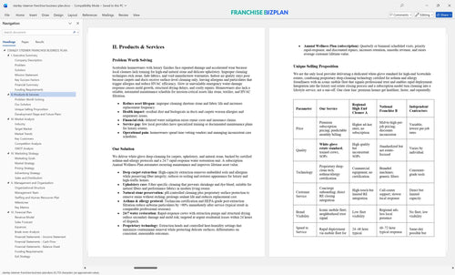 stanley steemer franchise business plan 2