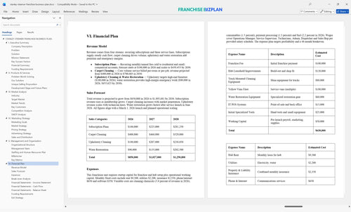 stanley steemer franchise business plan 6