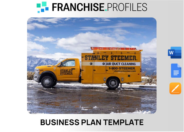 Stanley Steemer Franchise Business Plan Template