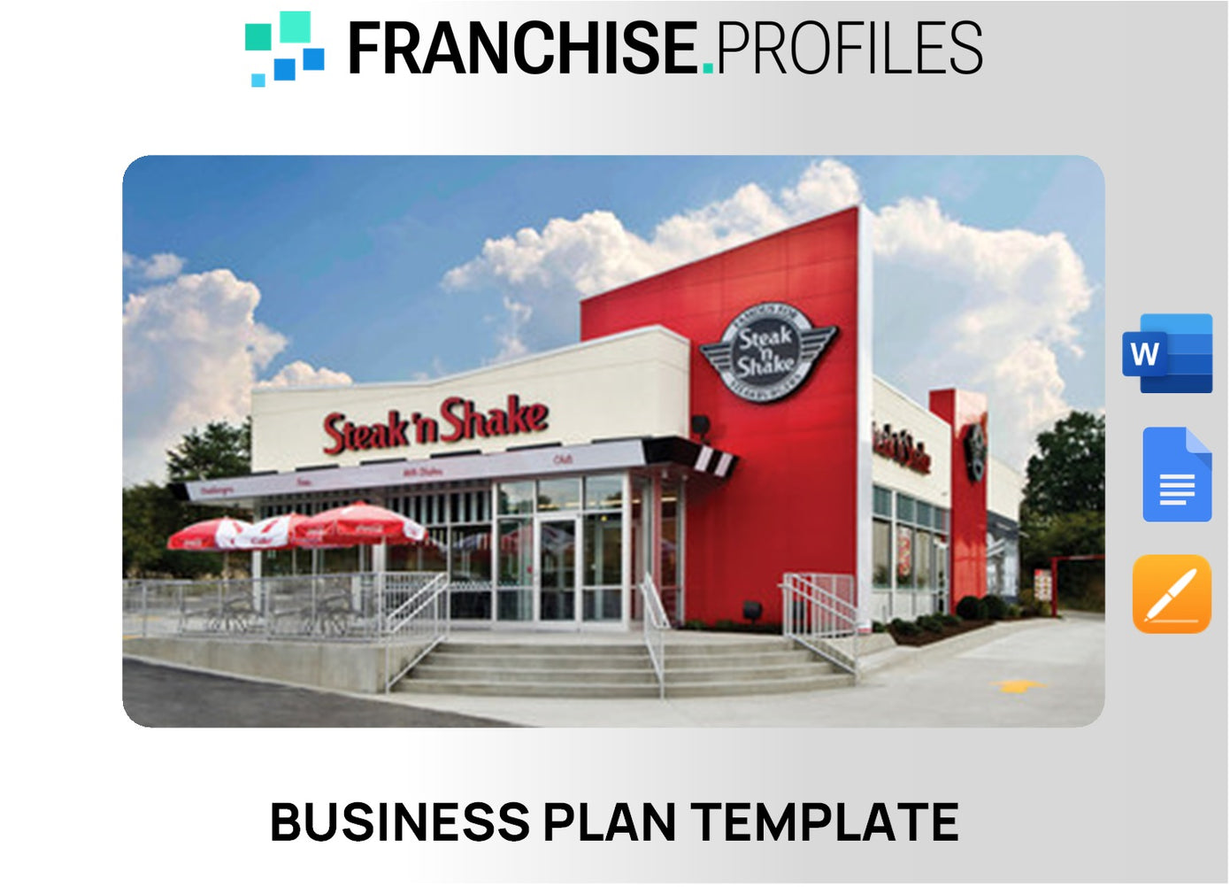 Steak n Shake Franchise Business Plan Template
