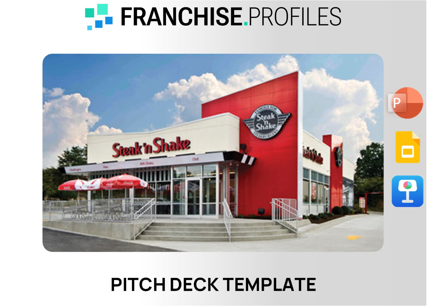 Steak n Shake Franchise Pitch Deck Template