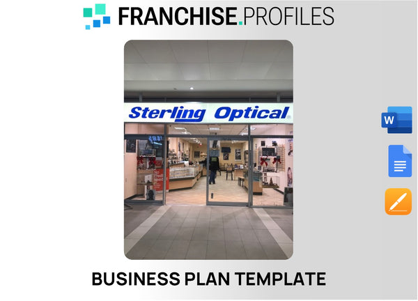 Sterling Optical Franchise Business Plan Template