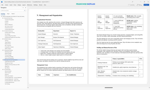 stratus building solutions san jose franchise business plan 5