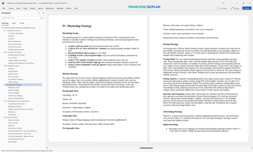 stretch zone franchise business plan 4