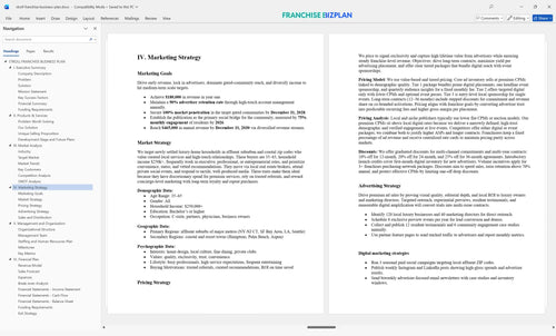 stroll franchise business plan 4