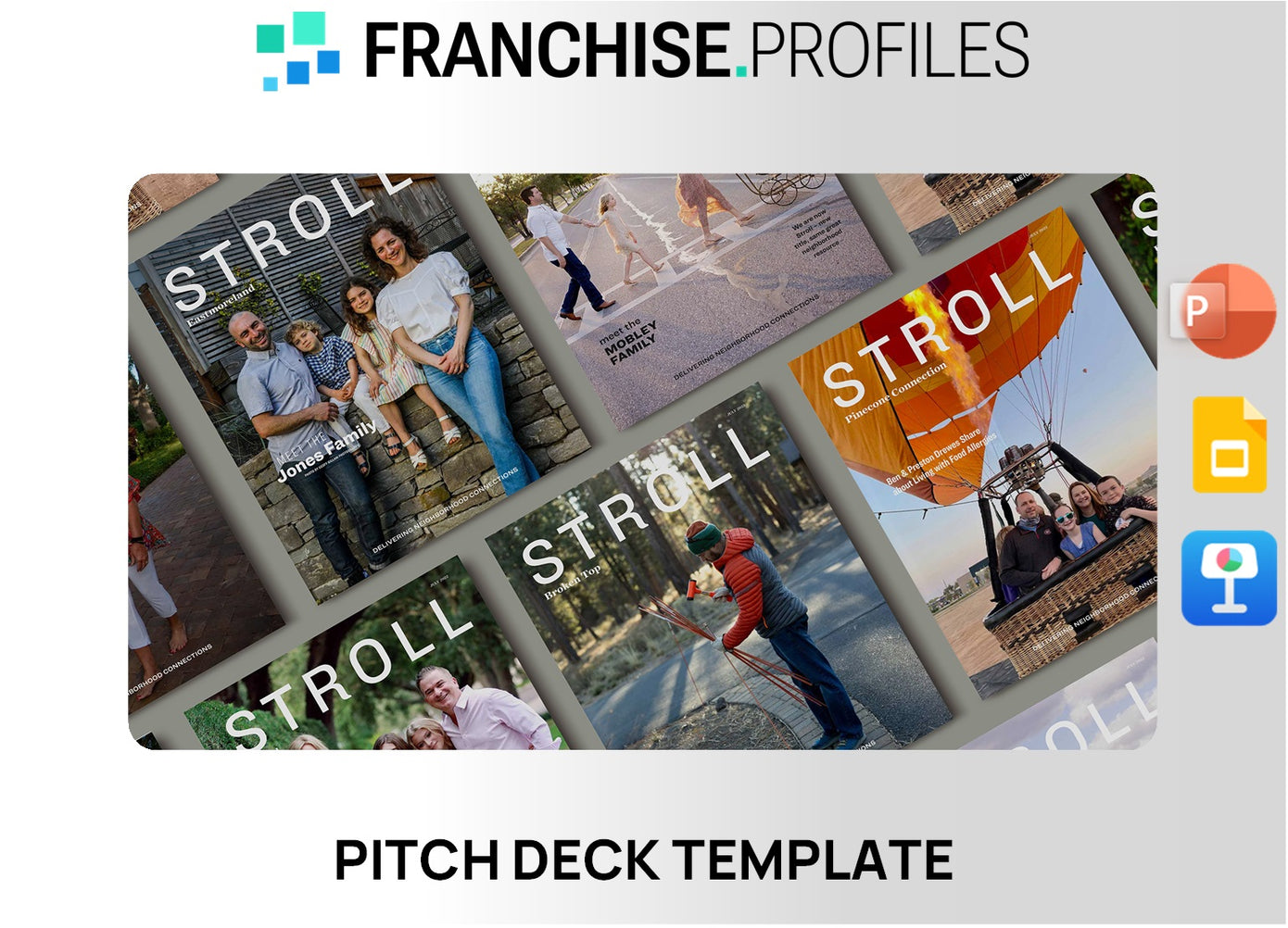 Stroll Franchise Pitch Deck Template