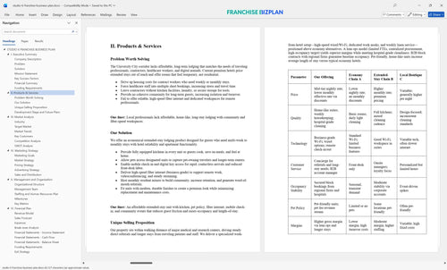 studio 6 franchise business plan 2