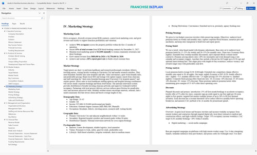 studio 6 franchise business plan 4