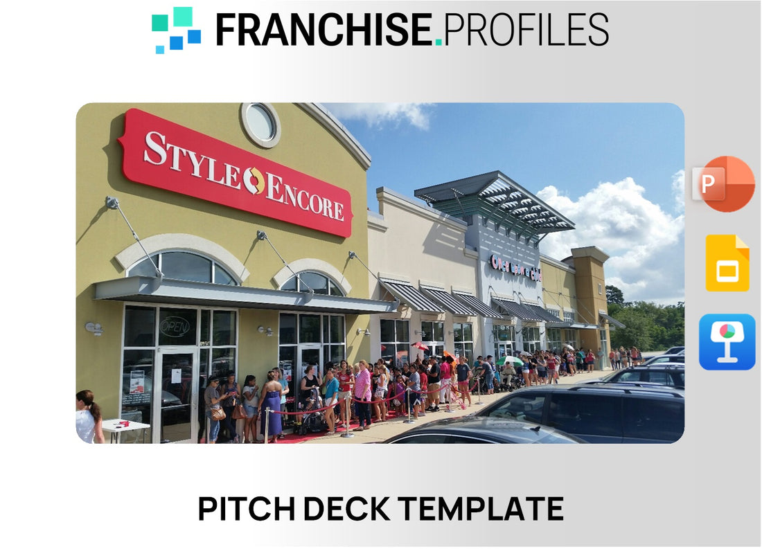 Style Encore Franchise Pitch Deck Template