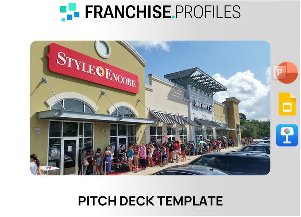 Style Encore Franchise Pitch Deck Template