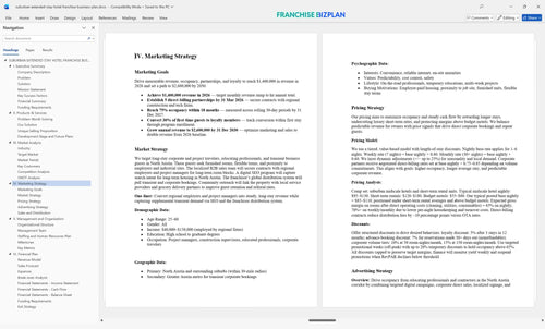 suburban extended stay hotel franchise business plan 4