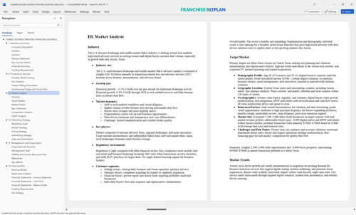 sunbelt business brokers franchise business plan 3