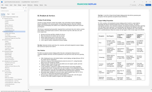 super 8 franchise business plan 2
