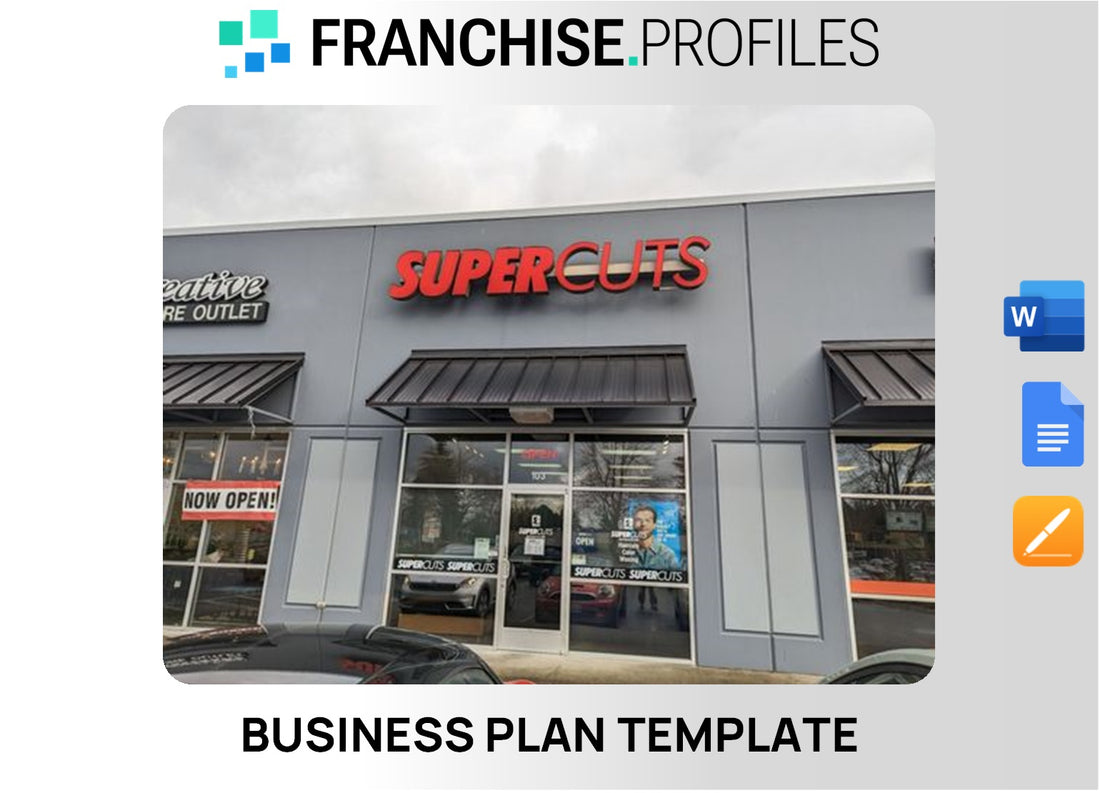 Supercuts Franchise Business Plan Template