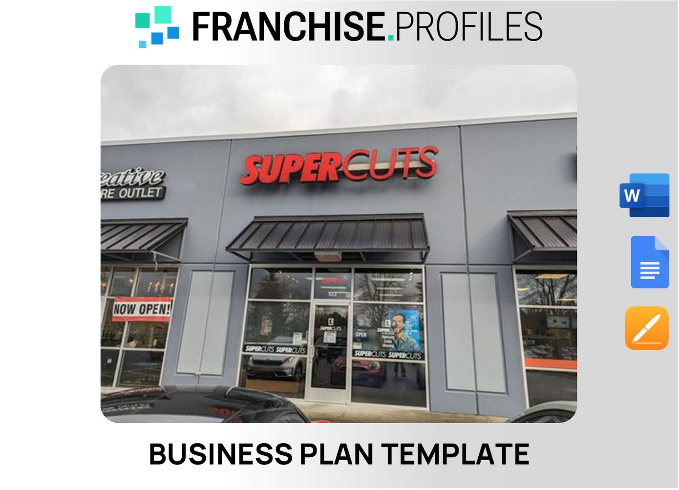 Supercuts Franchise Business Plan Template