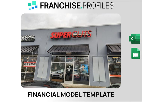 Supercuts Franchise Financial Model Template