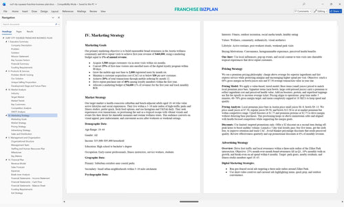 surf city squeeze franchise business plan 4