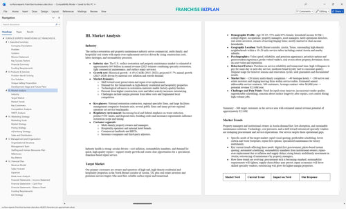 surface experts franchise business plan 3