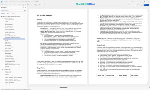 sweetfrog franchise business plan 3