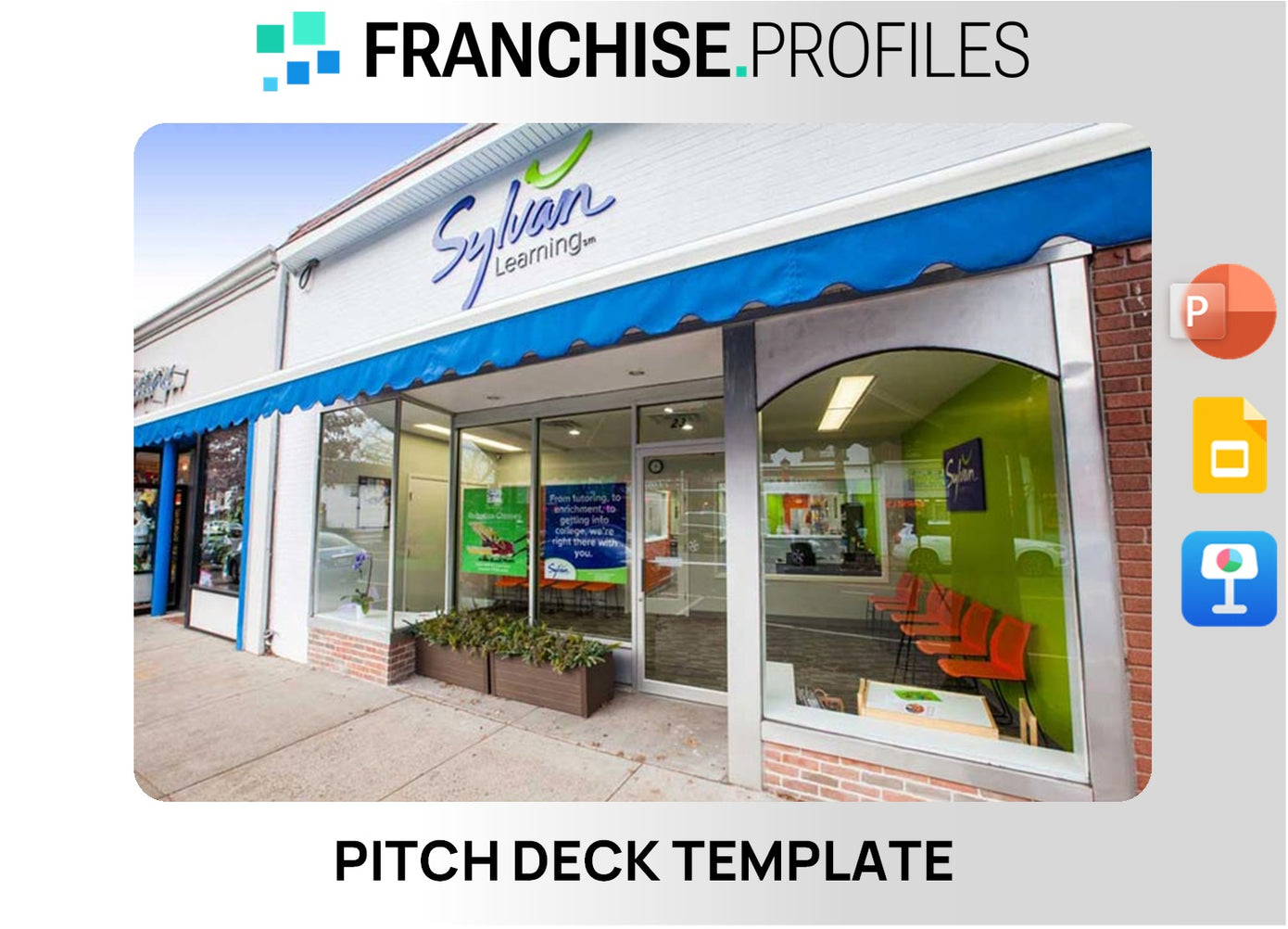 Sylvan Learning Center Franchise Pitch Deck Template