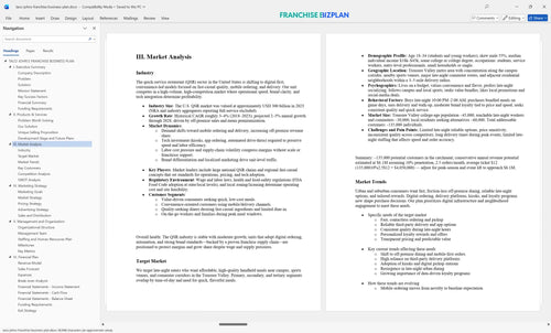 taco johns franchise business plan 3