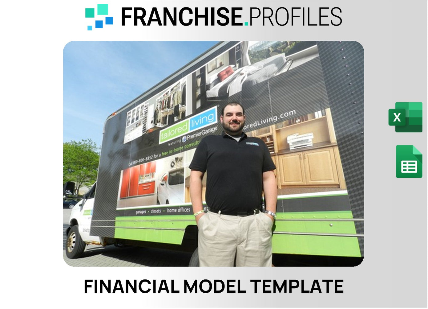 Tailored Living Franchise Financial Model Template