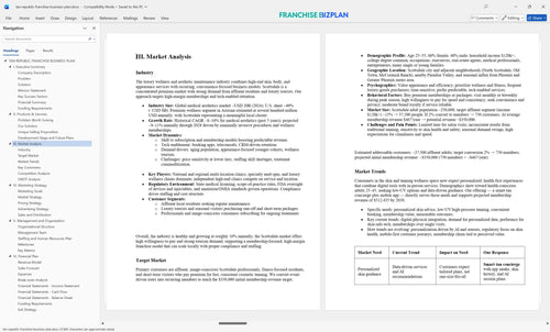 tan republic franchise business plan 3