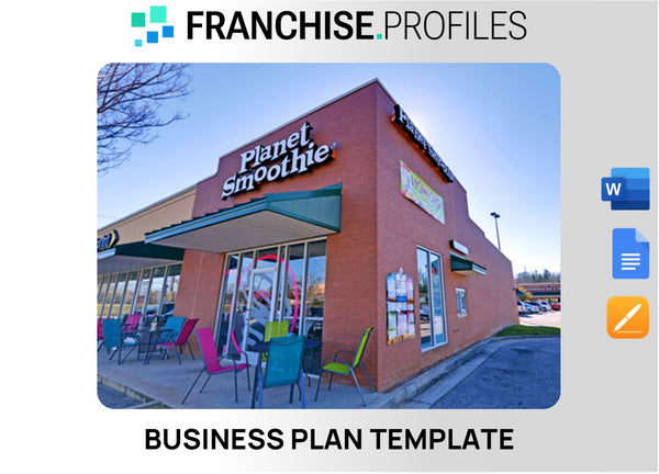 TASTI D-LITE/PLANET SMOOTHI Franchise Business Plan Template