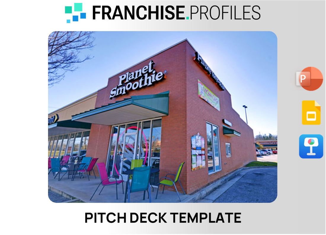 TASTI D-LITE/PLANET SMOOTHI Franchise Pitch Deck Template