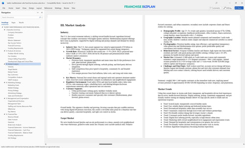 tazikis mediterranean cafe franchise business plan 3