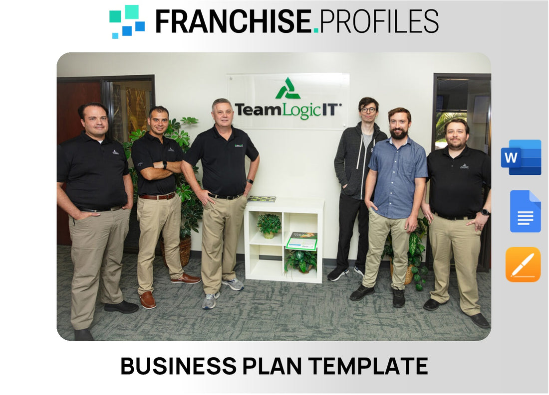 TeamLogic IT Franchise Business Plan Template