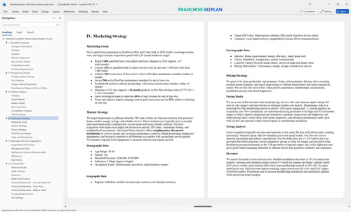 temperaturepro franchise business plan 4