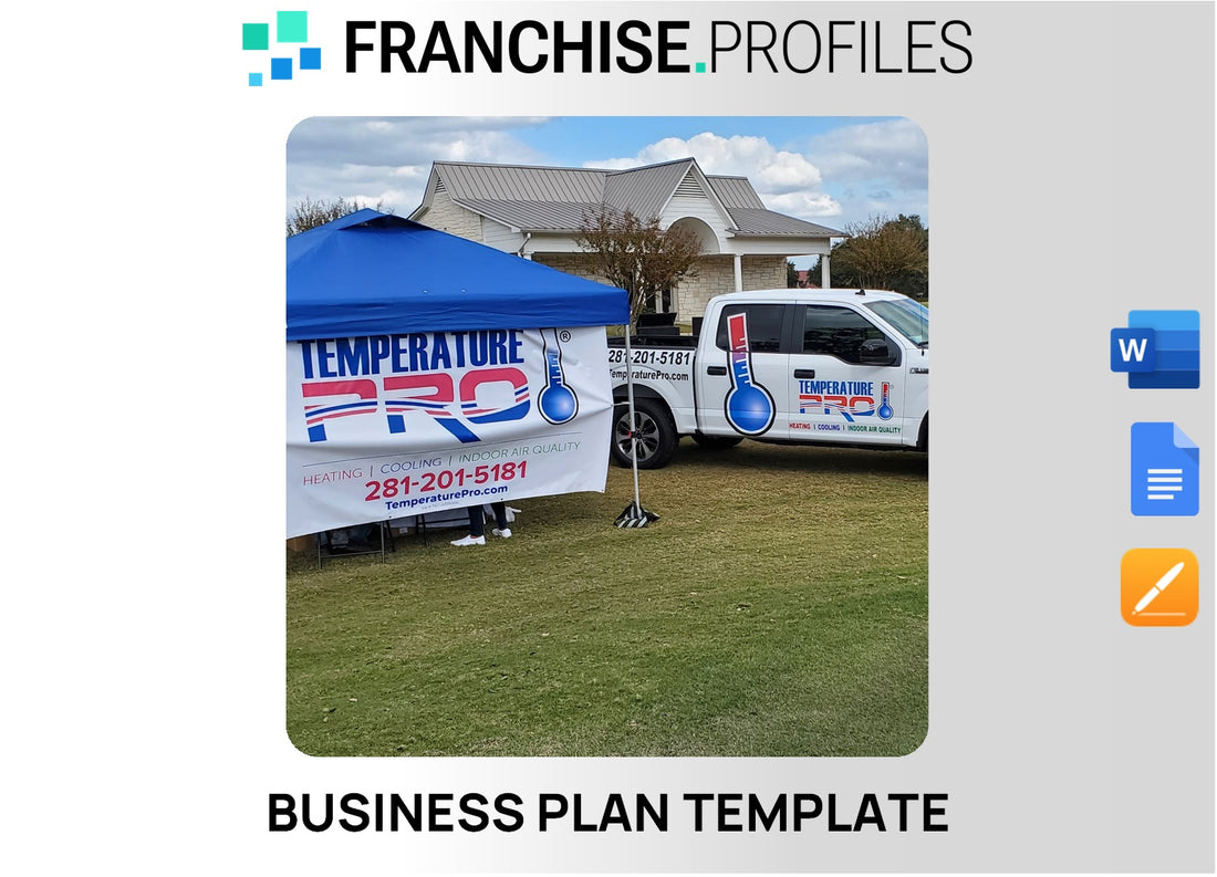 TemperaturePro Franchise Business Plan Template