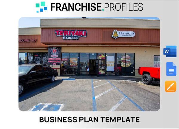 Teriyaki Madness Franchise Business Plan Template