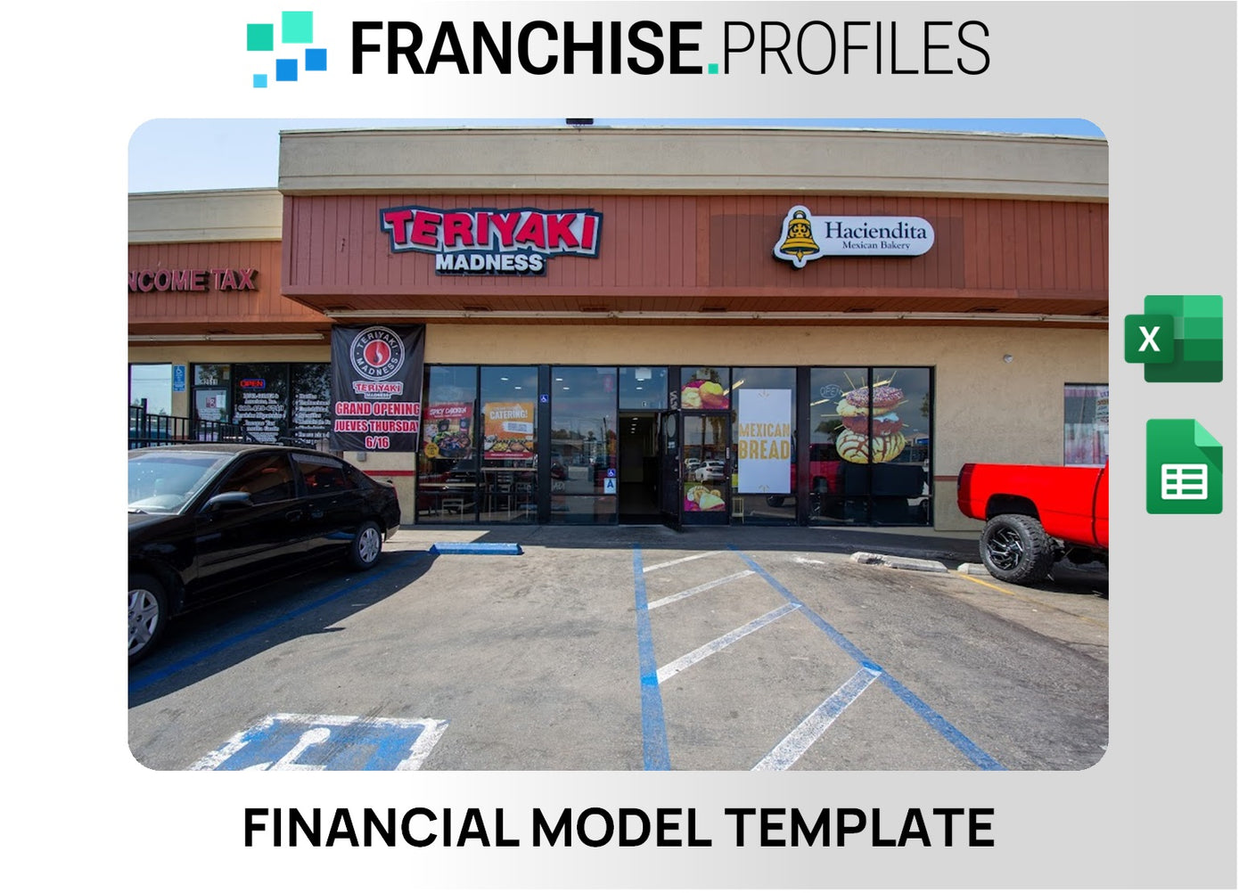 Teriyaki Madness Franchise Financial Model Template