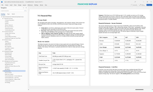 texas roadhouse franchise business plan 6