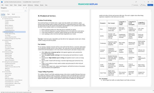 tgi fridays franchise business plan 2