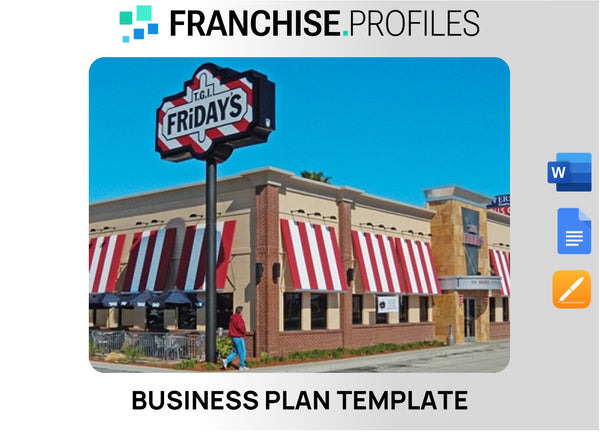TGI Fridays Franchise Business Plan Template