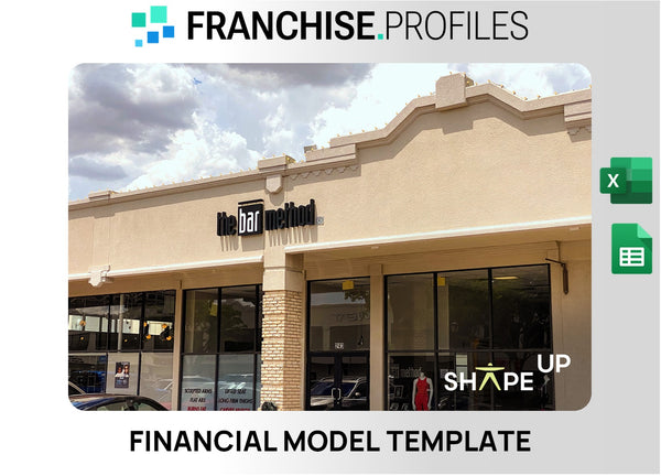 The Bar Method Franchise Financial Model Template