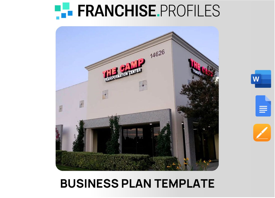 The Camp Transformation Center Franchise Business Plan Template