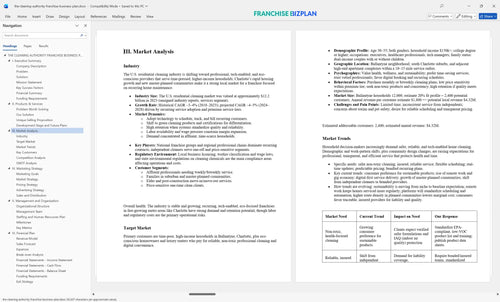 the cleaning authority franchise business plan 3