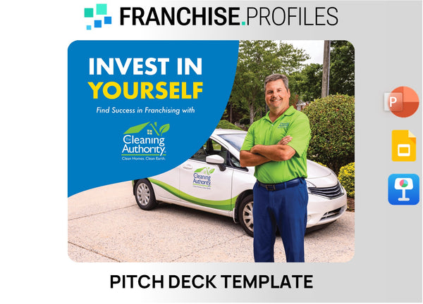 The Cleaning Authority Franchise Pitch Deck Template