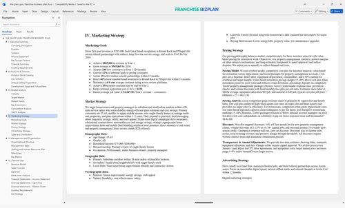 the glass guru franchise business plan 4