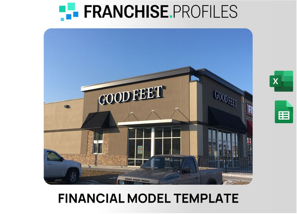 The Good Feet Store Franchise Financial Model Template